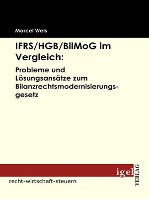 cover image of IFRS /HGB /BilMoG im Vergleich